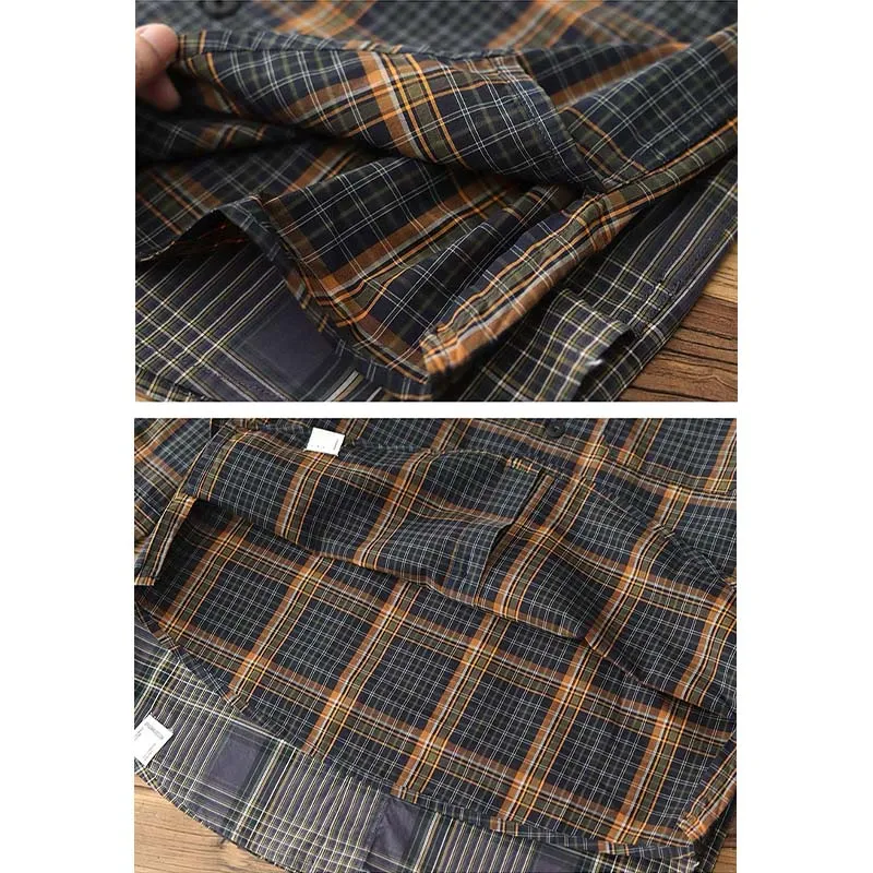 569 Woven Plaid Shirt