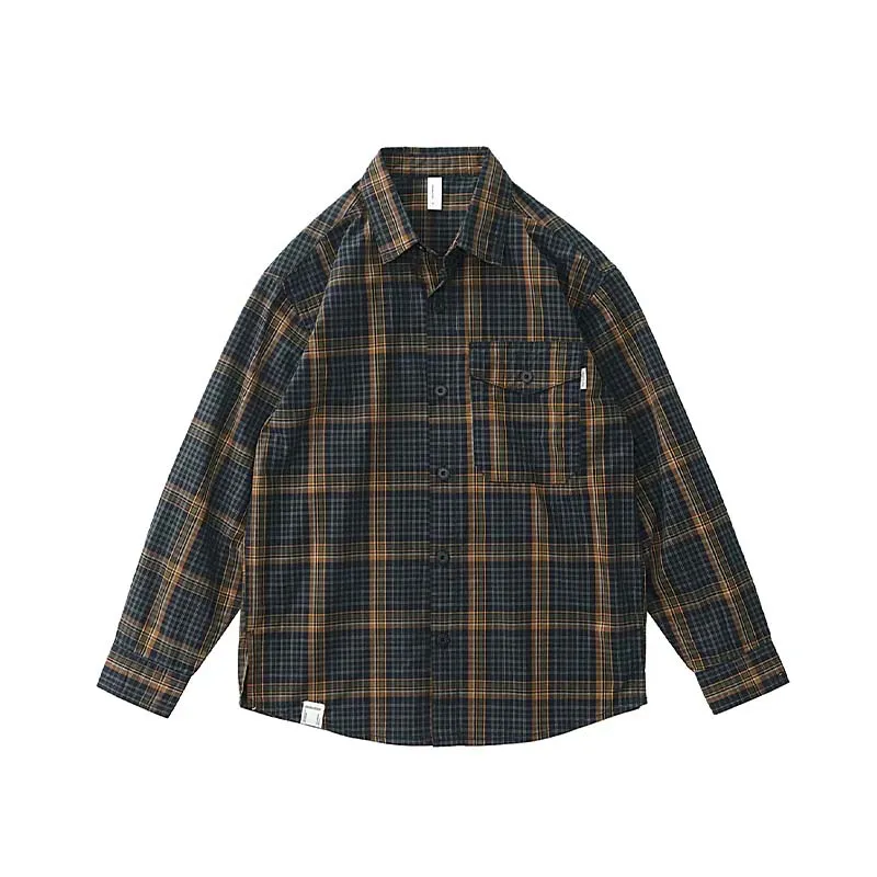569 Woven Plaid Shirt