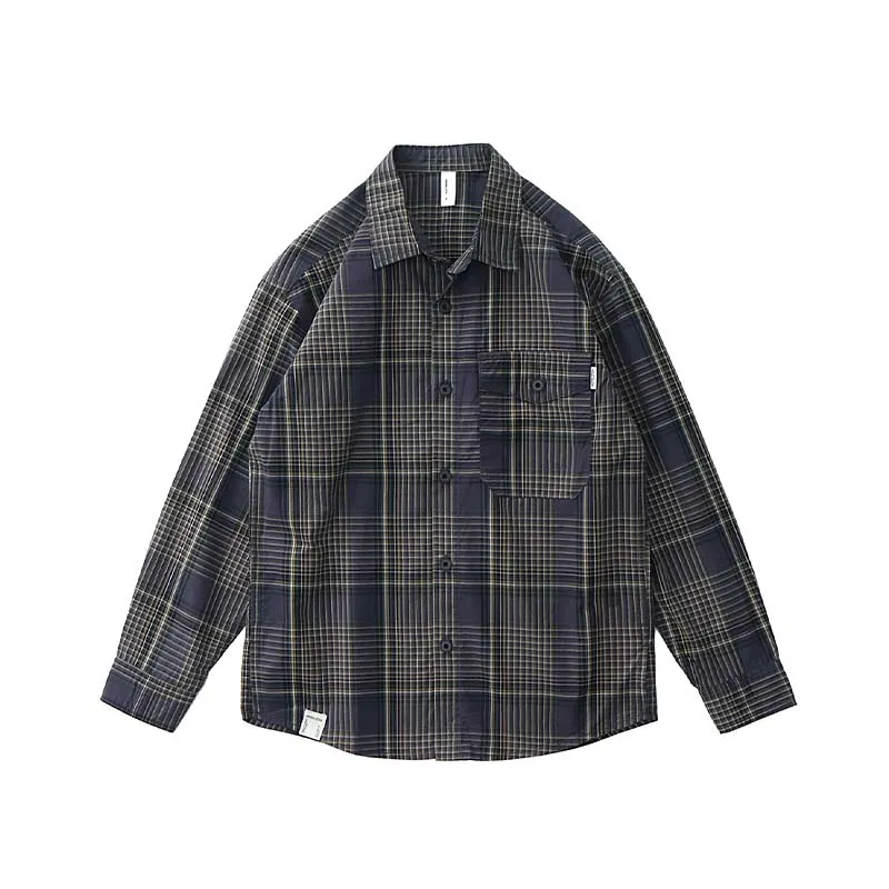 569 Woven Plaid Shirt