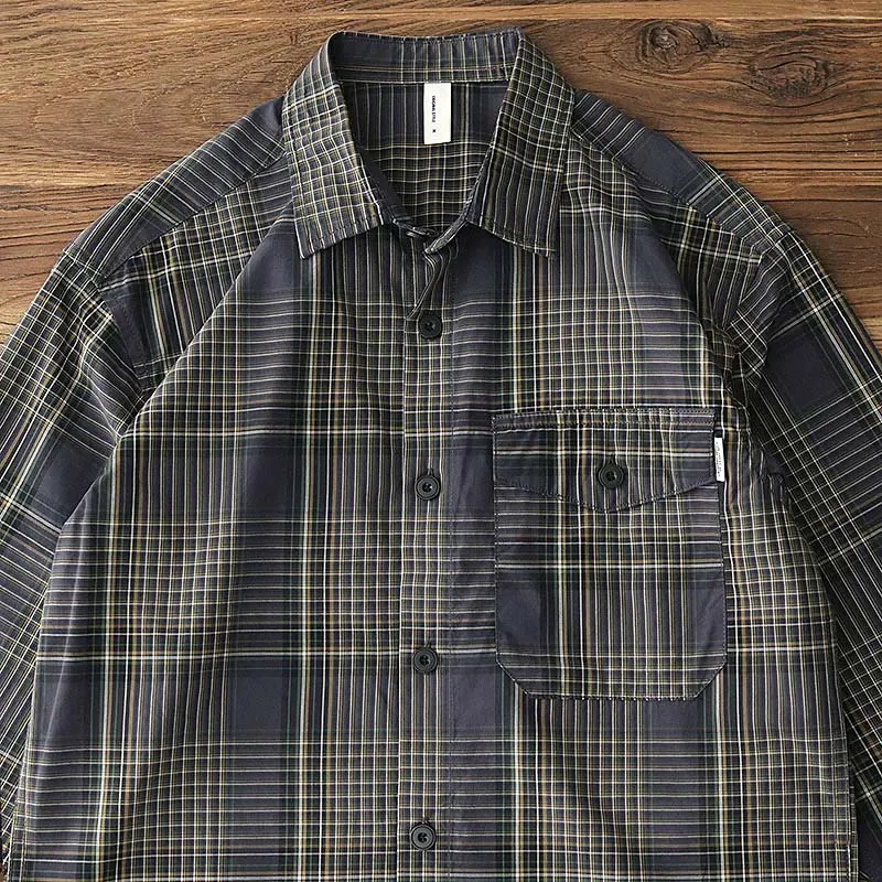 569 Woven Plaid Shirt