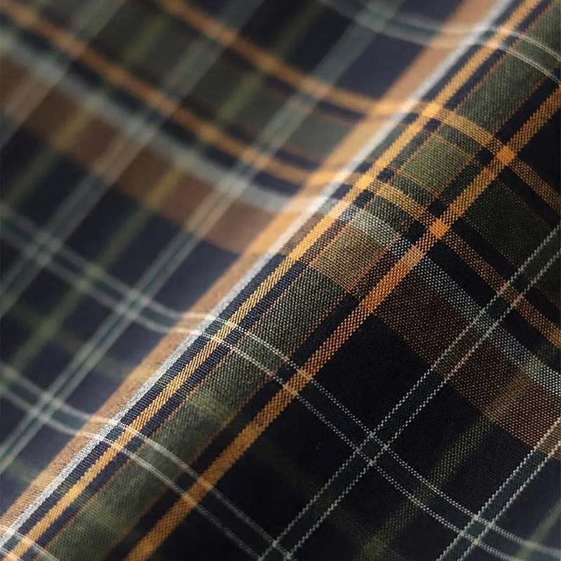 569 Woven Plaid Shirt