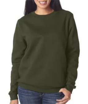 71000FL Anvil Ladies' Fashion Crew Neck Sweatshirt City Green