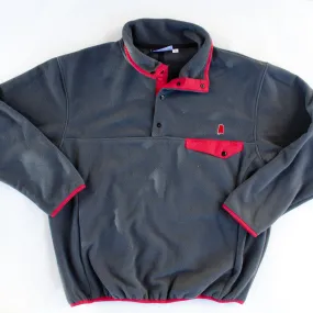 Alabama Tuscaloosa Gameday Fleece Pullover Grey and Crimson