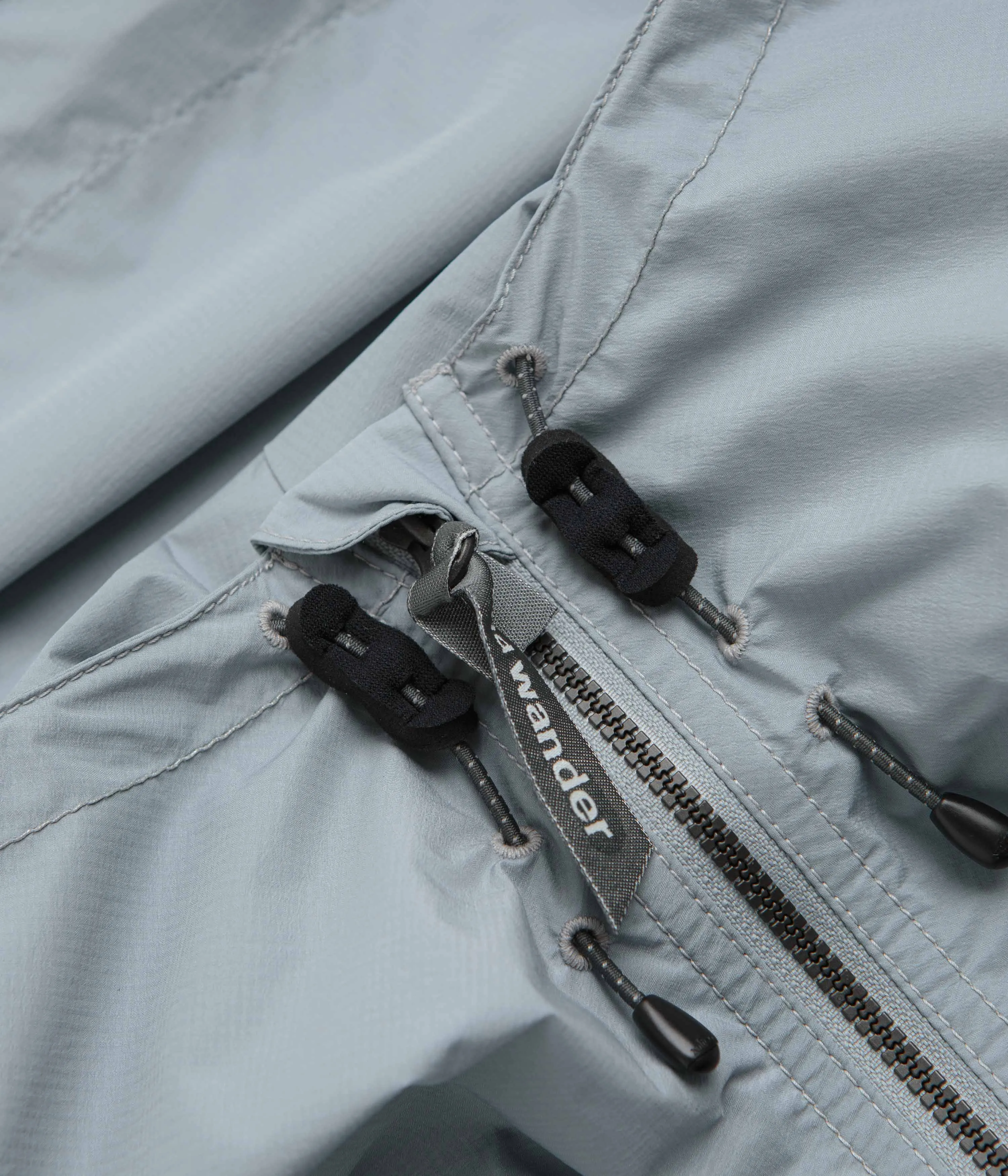 and wander Pertex Wind Jacket - Light Blue