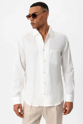 ANT 100% Linen Long Sleeve Men's Shirt - Arad