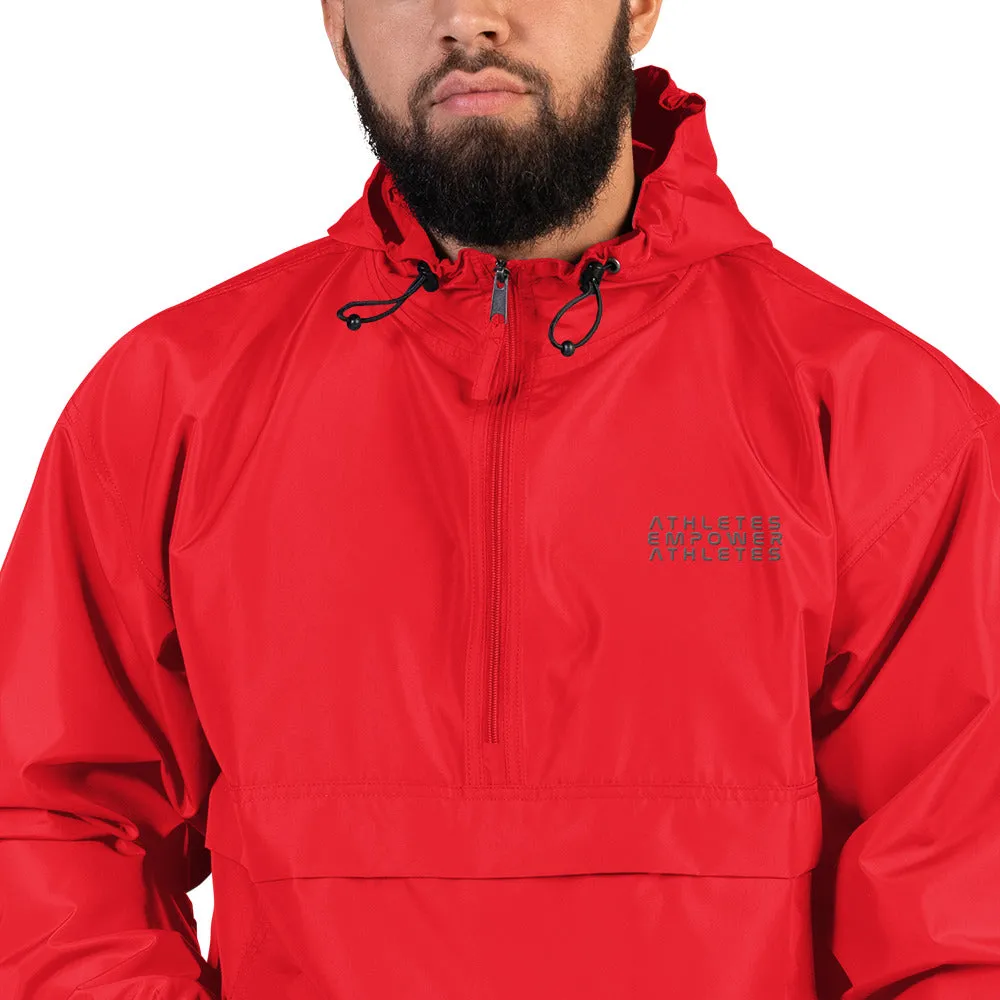 Athletes Empower Athletes - Embroidered Champion Packable Jacket
