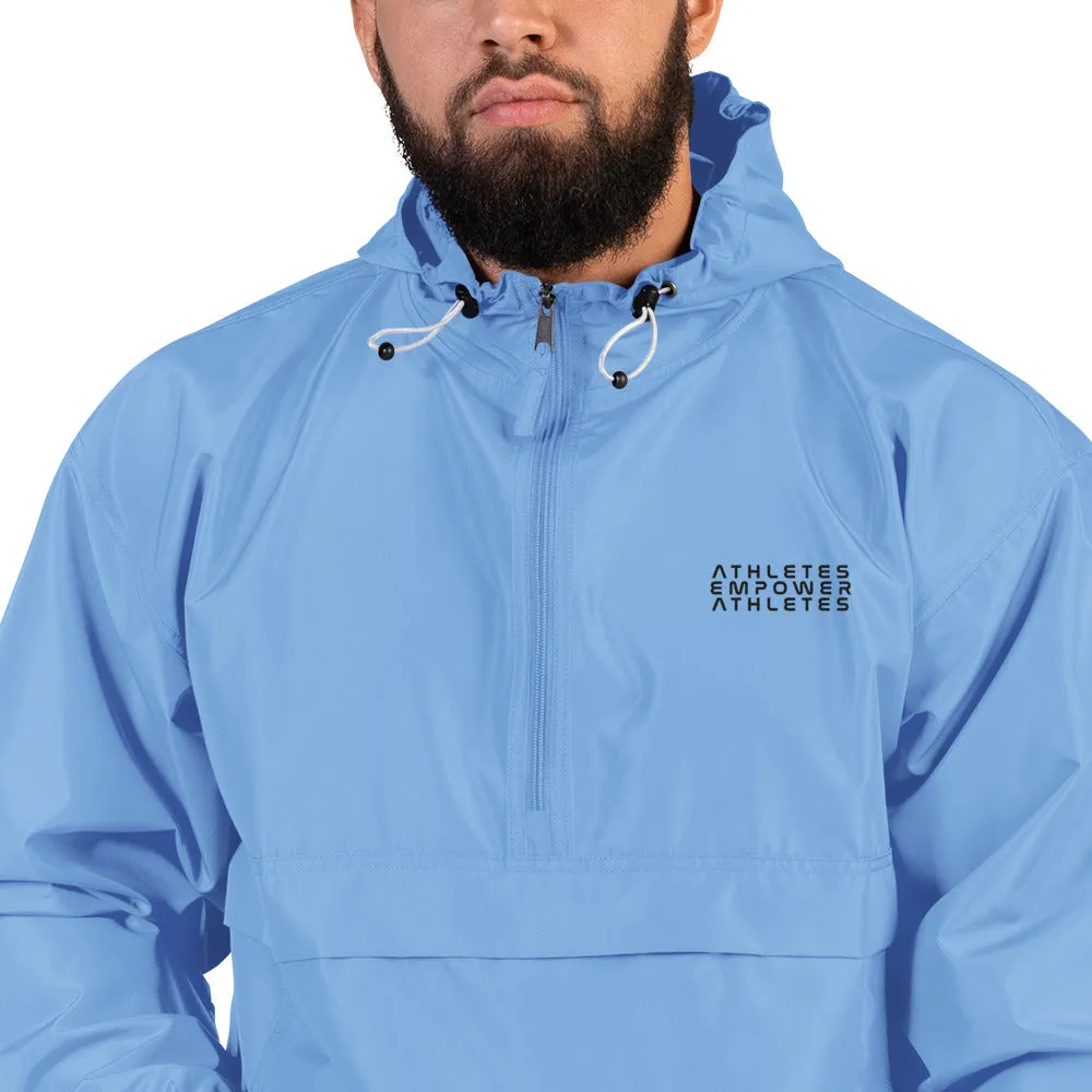 Athletes Empower Athletes - Embroidered Champion Packable Jacket