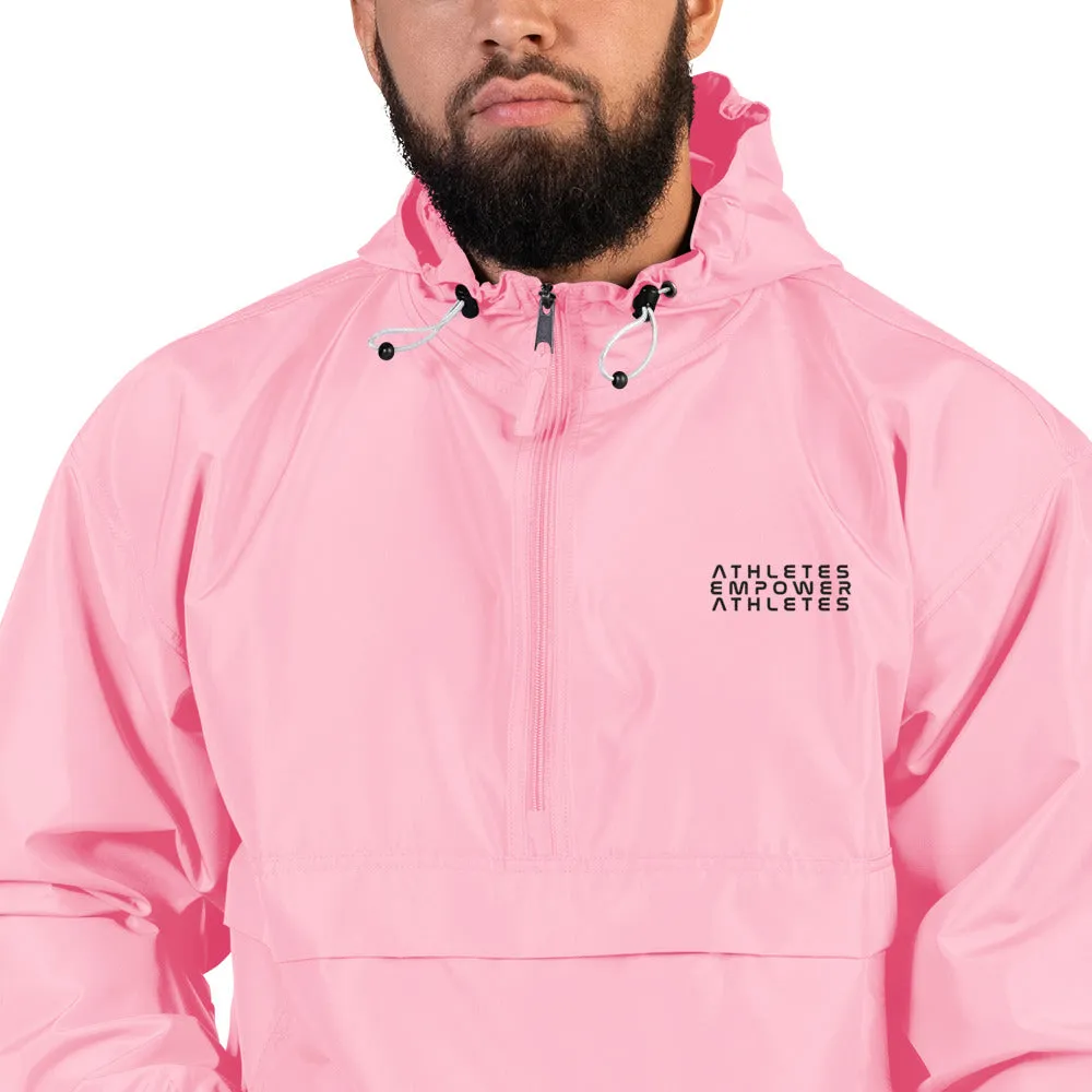 Athletes Empower Athletes - Embroidered Champion Packable Jacket