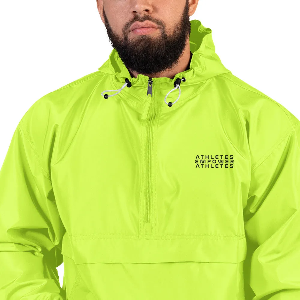 Athletes Empower Athletes - Embroidered Champion Packable Jacket