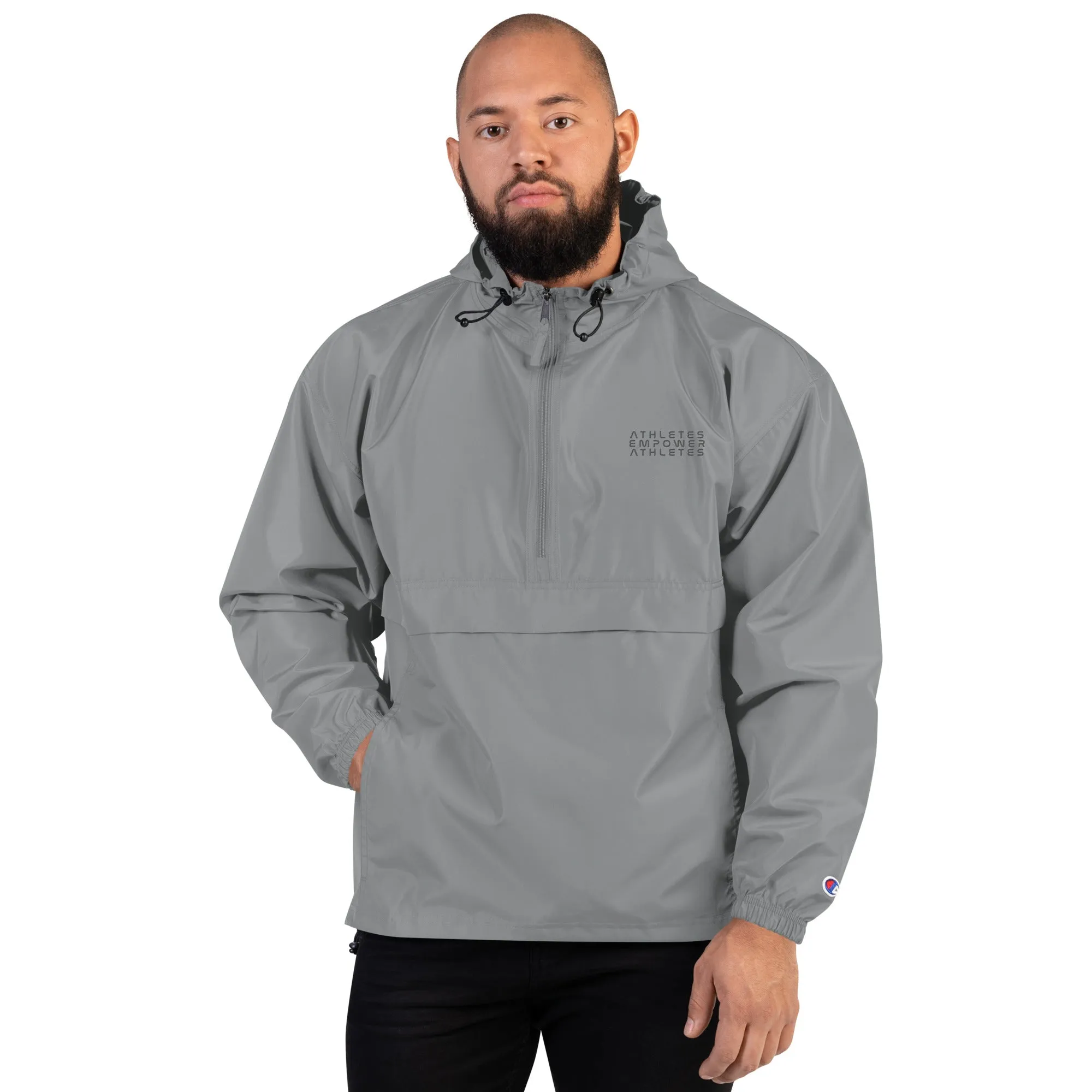 Athletes Empower Athletes - Embroidered Champion Packable Jacket
