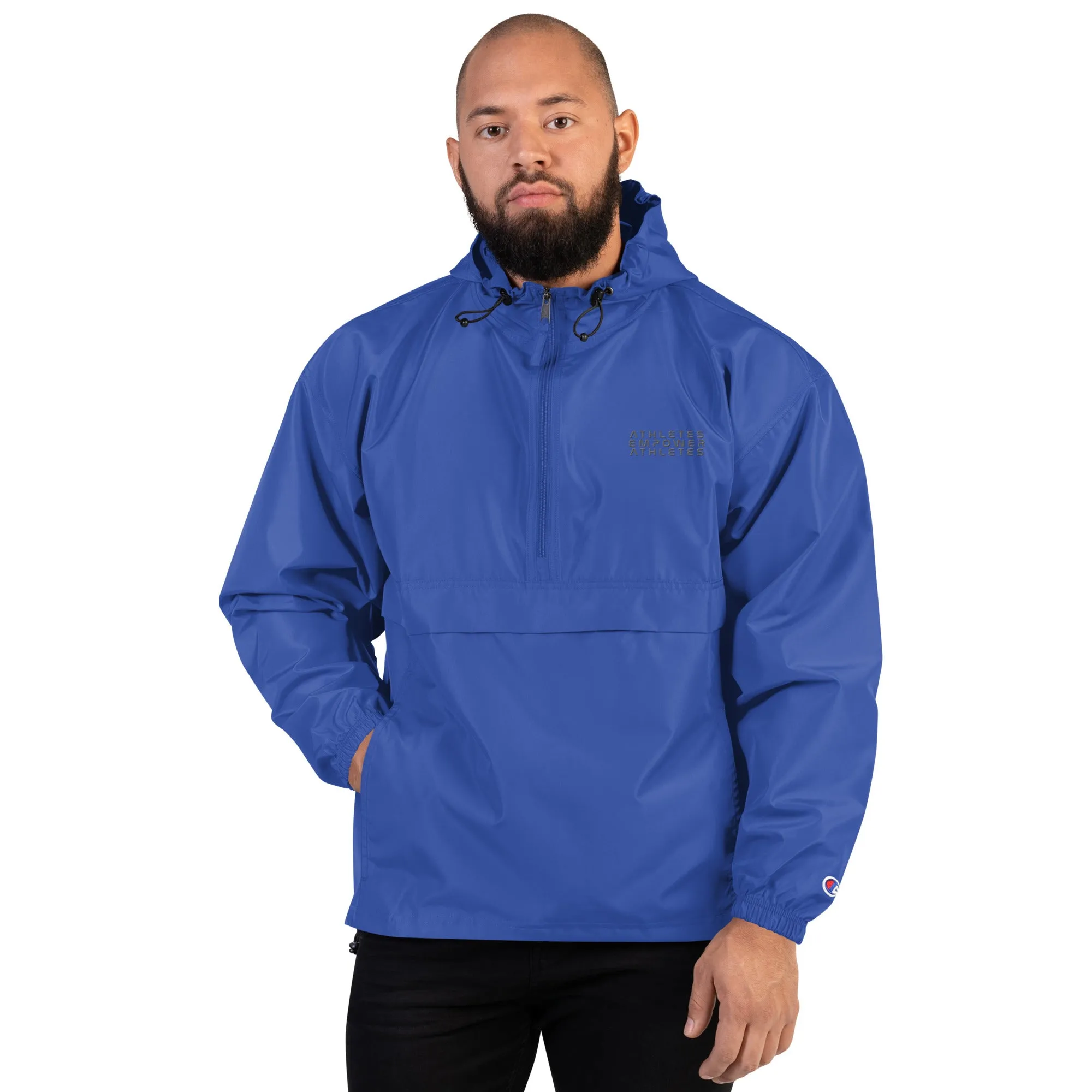 Athletes Empower Athletes - Embroidered Champion Packable Jacket