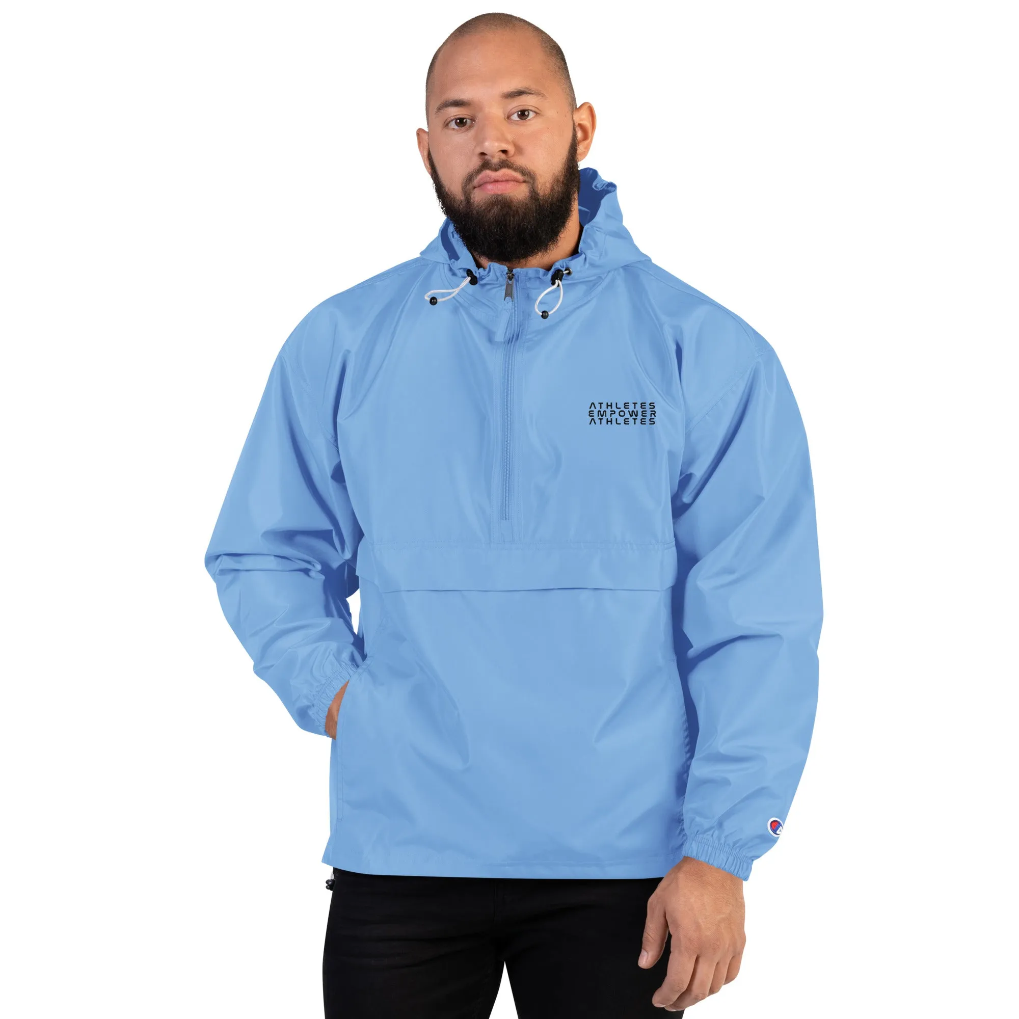 Athletes Empower Athletes - Embroidered Champion Packable Jacket
