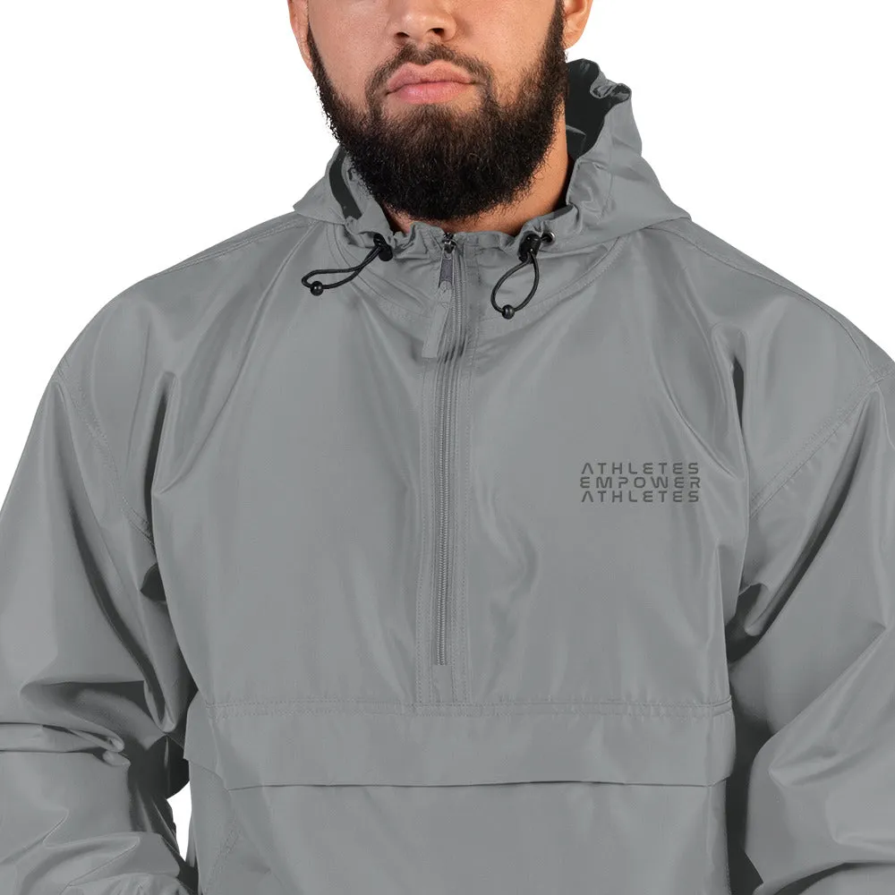 Athletes Empower Athletes - Embroidered Champion Packable Jacket