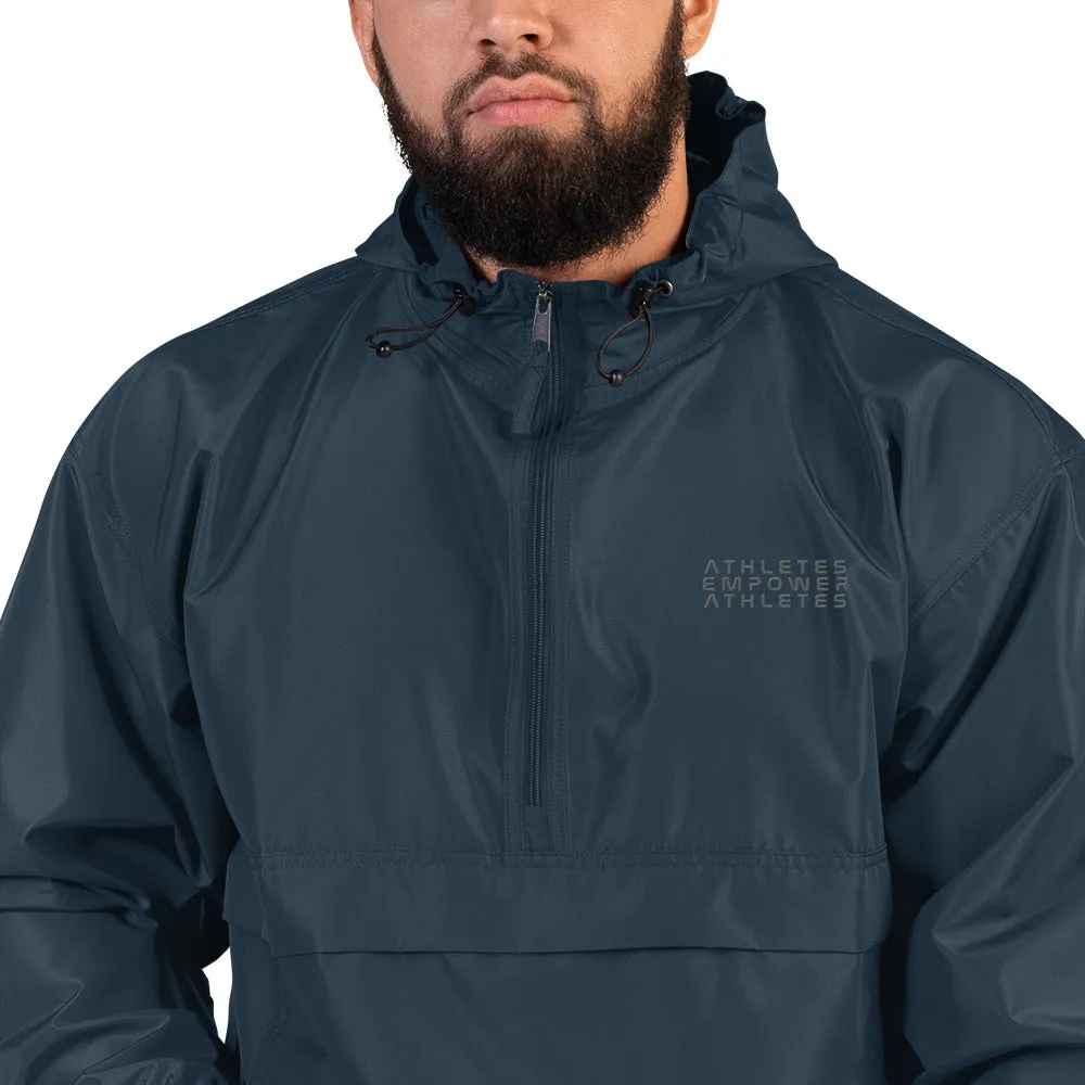 Athletes Empower Athletes - Embroidered Champion Packable Jacket