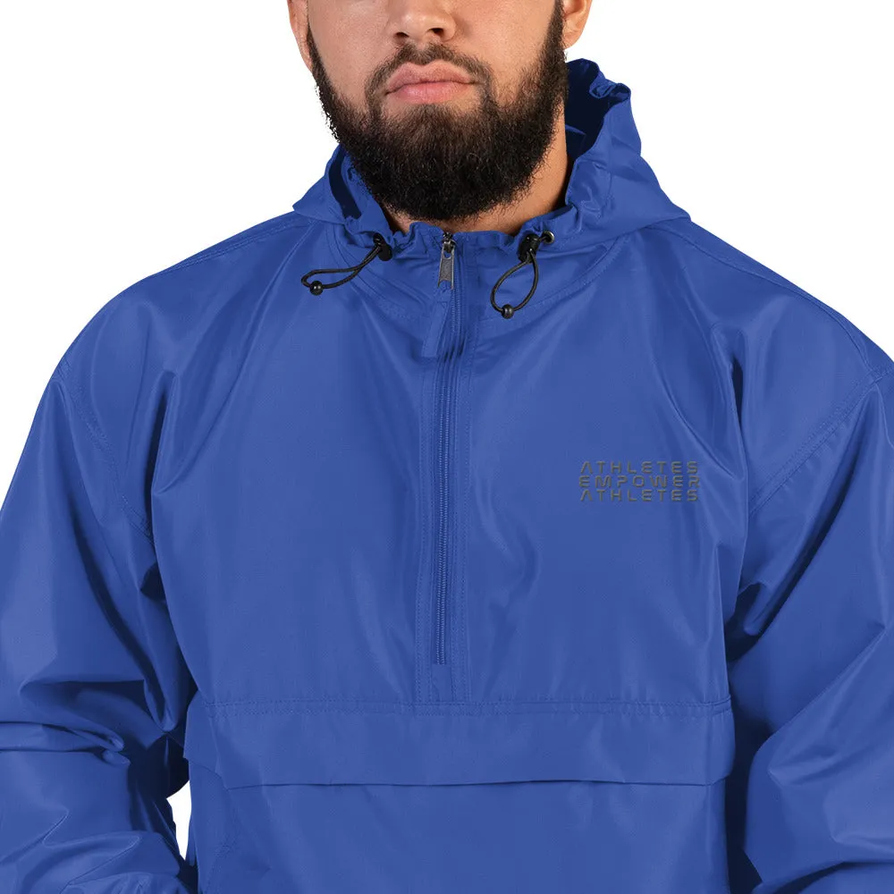 Athletes Empower Athletes - Embroidered Champion Packable Jacket