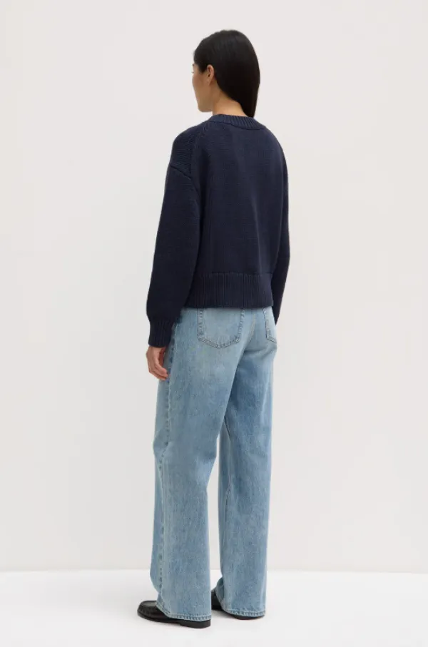 Ava Knit Cardigan Ink
