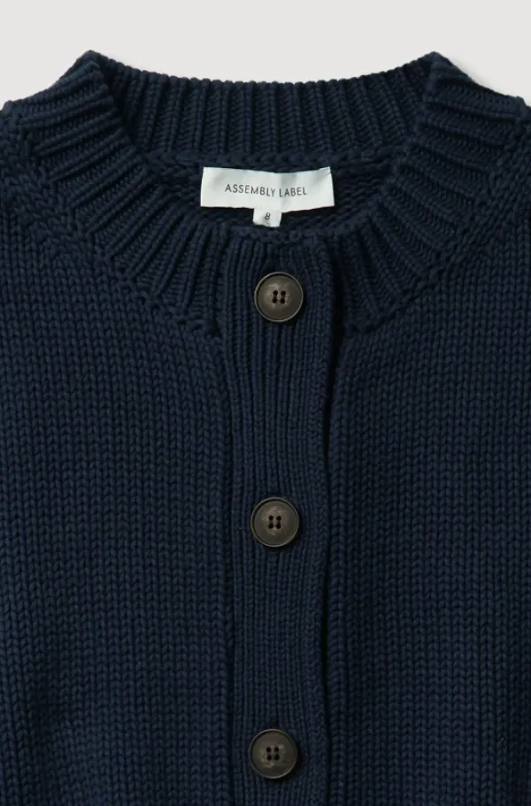 Ava Knit Cardigan Ink