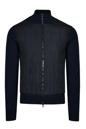 Belstaff Kelbrook Zip Cardigan Washed Navy