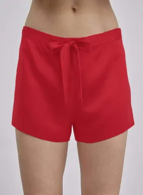 Belted Woven Shorts