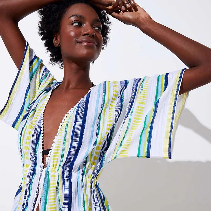 Bubble Printed Beach Cardigan #Cardigan #Printed