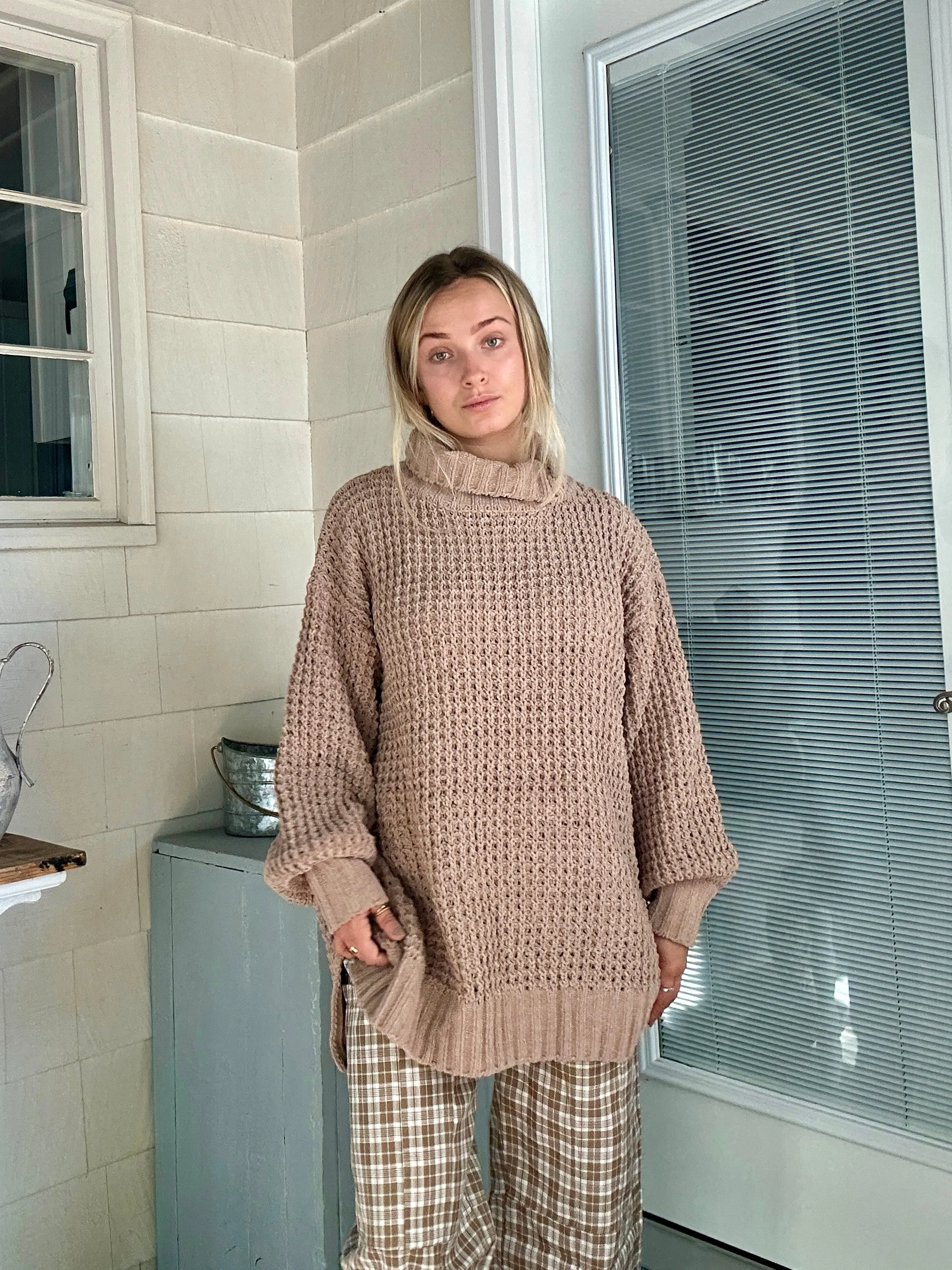 Chunky Turtleneck Sweater