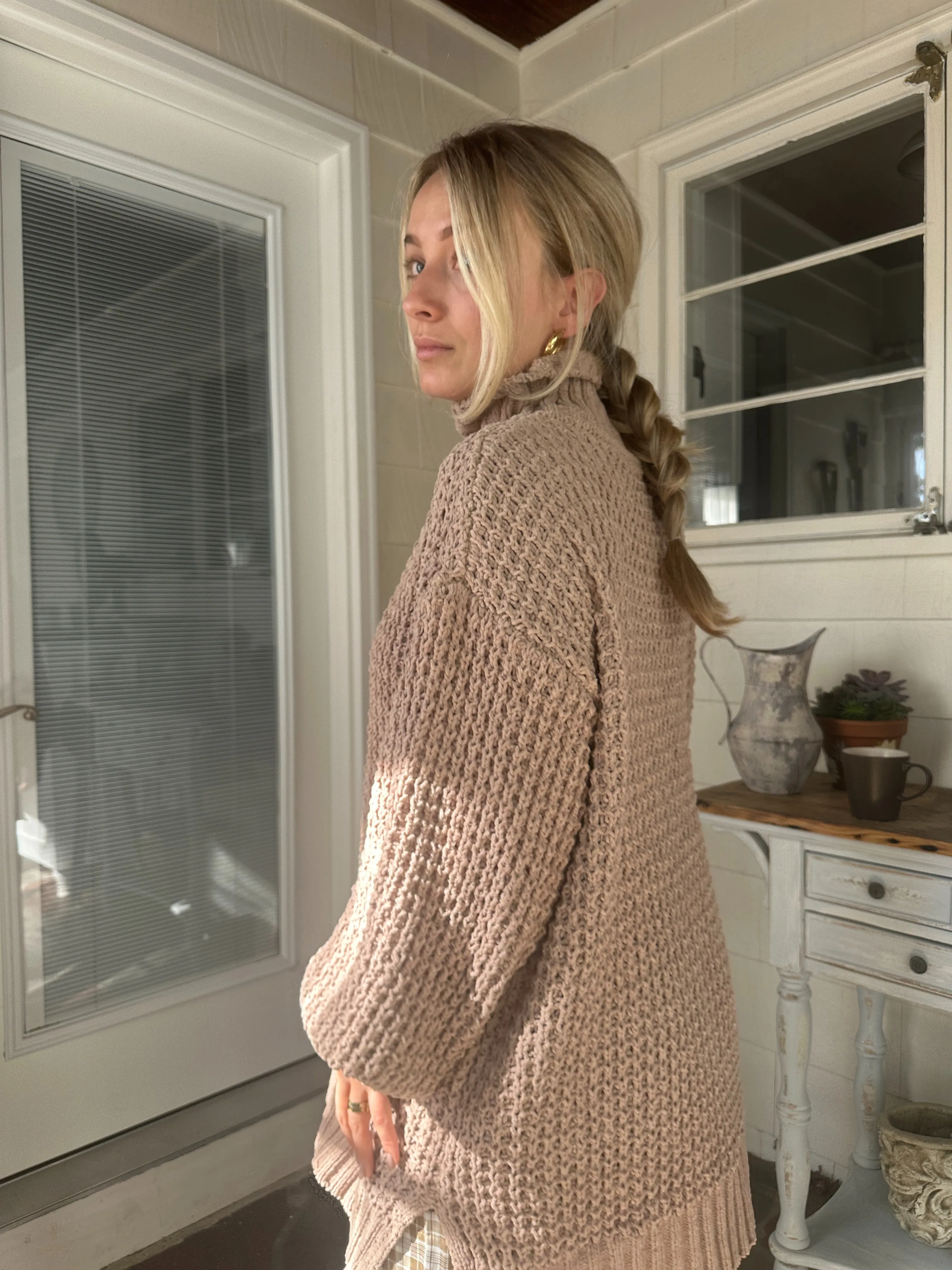 Chunky Turtleneck Sweater