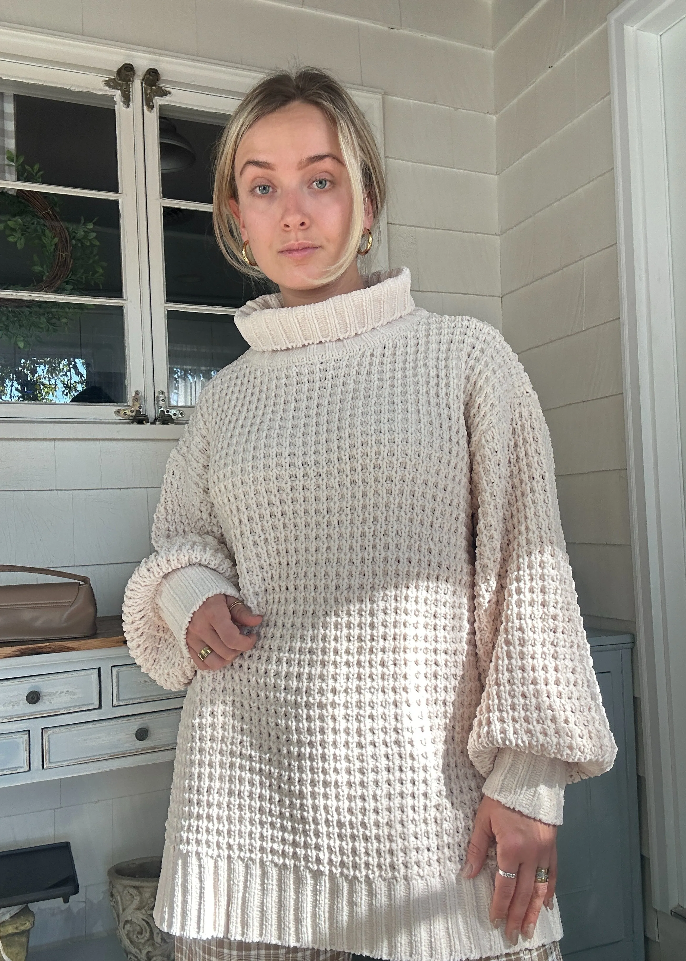Chunky Turtleneck Sweater