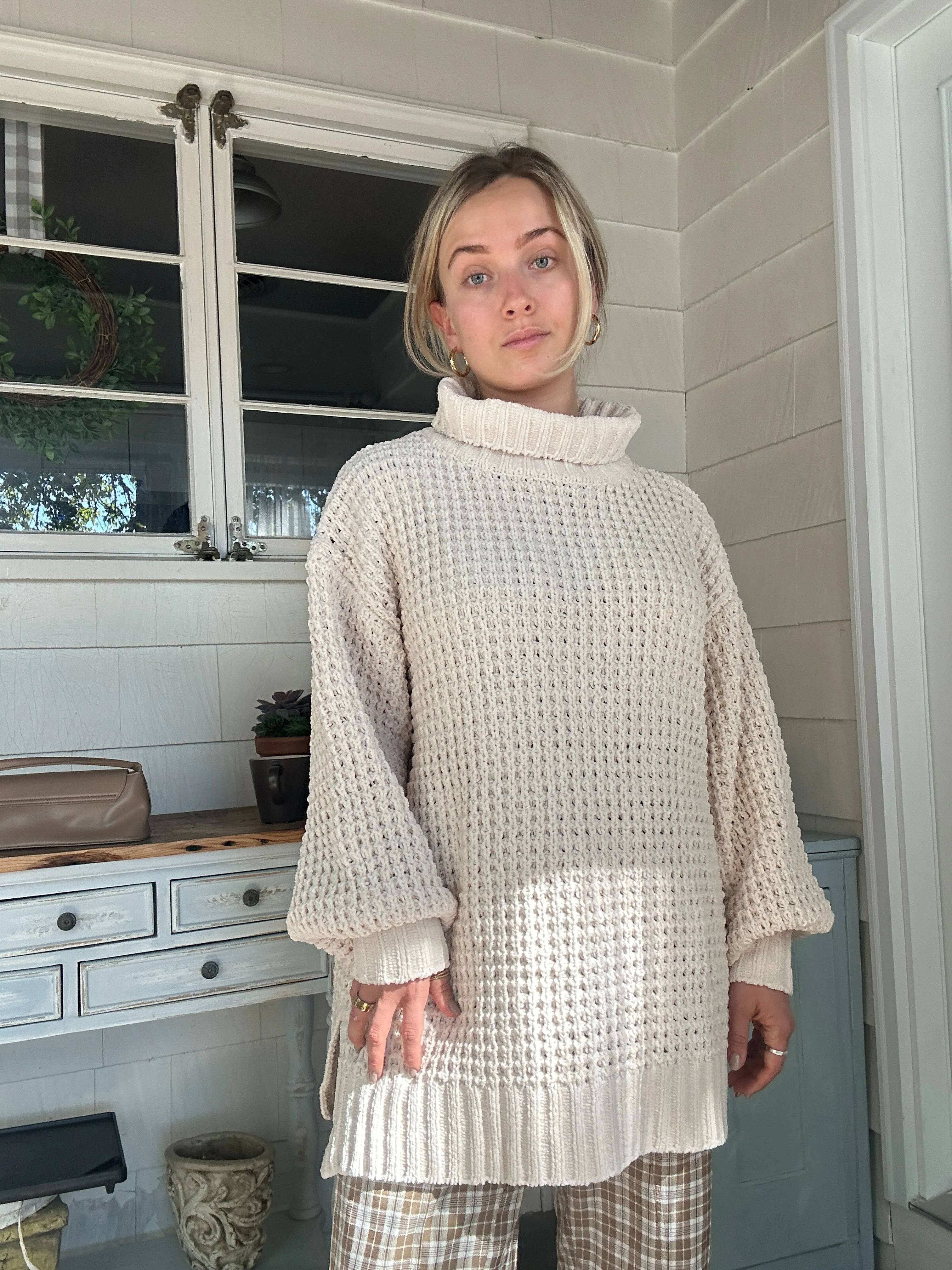 Chunky Turtleneck Sweater