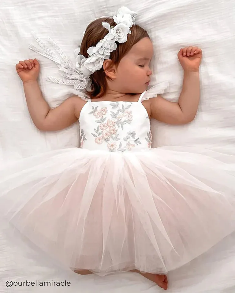 CROSS STRAP TUTU DRESS