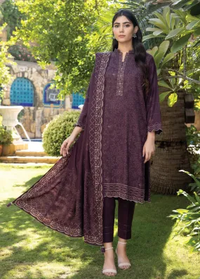 D#1012B LSM Lakhany Cashmi Vool Printed Collection 1122 V-2