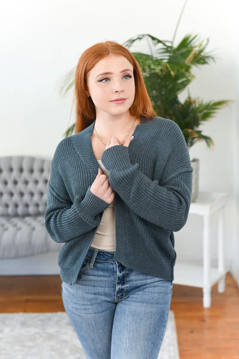Demi Chunky-Knit Cardigan
