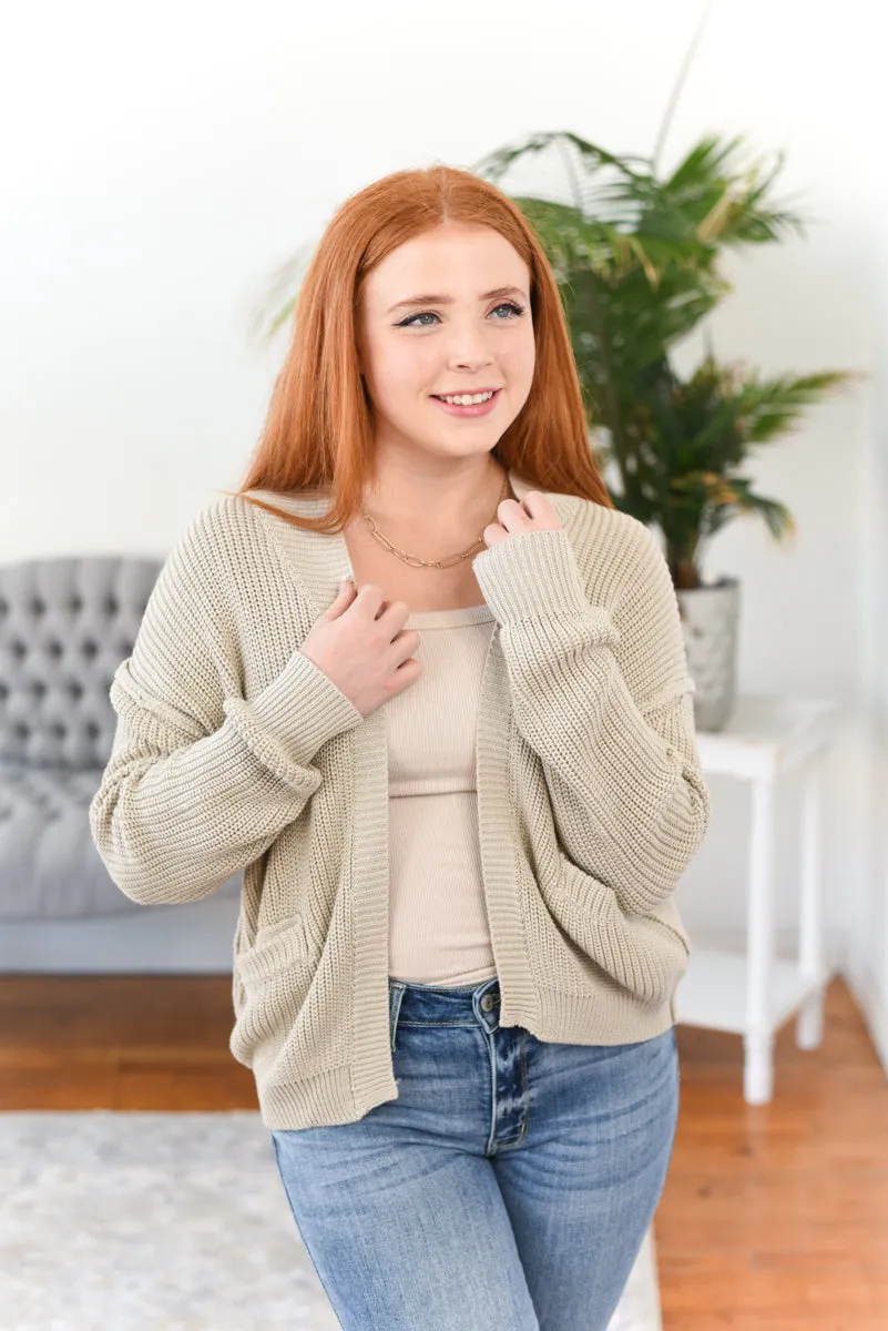 Demi Chunky-Knit Cardigan