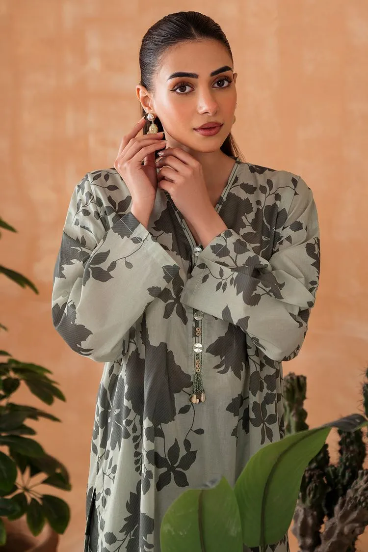 Digital Printed Lawn Texture Suit P1089 - 2 Piece