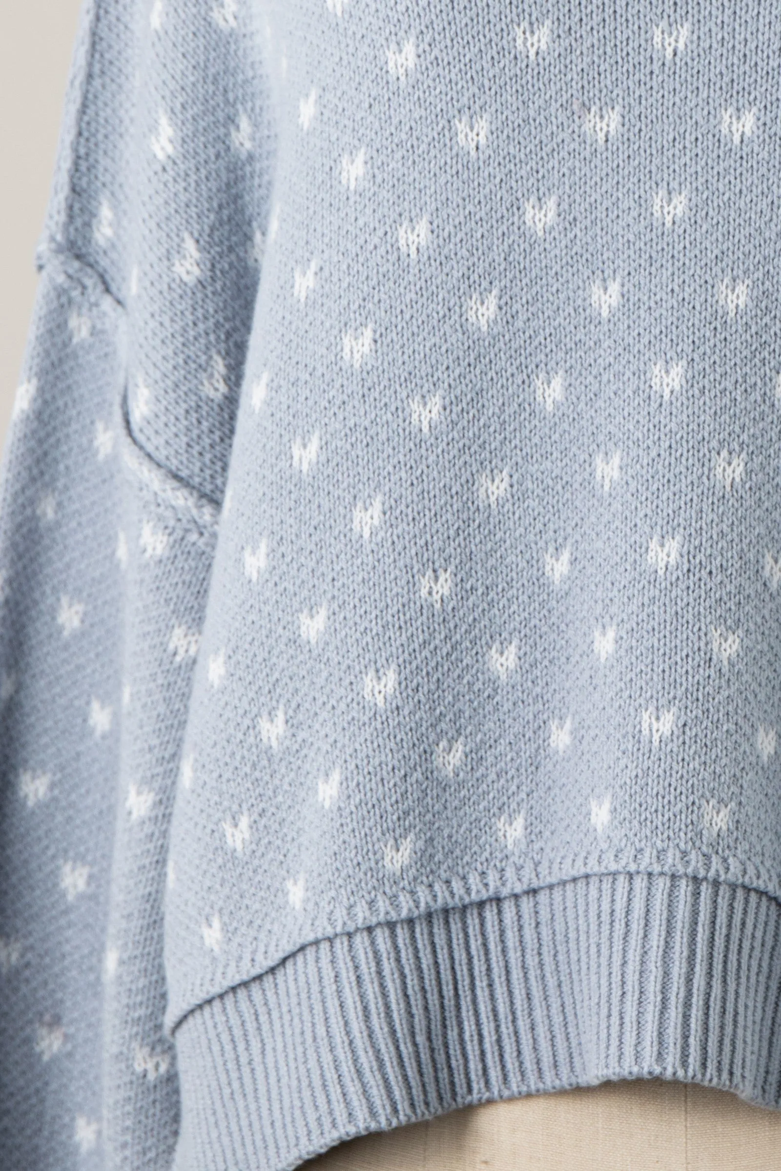 Dot Patterned Sweater