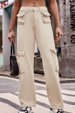 Double Pocket Cargo Pants  (Color Options)