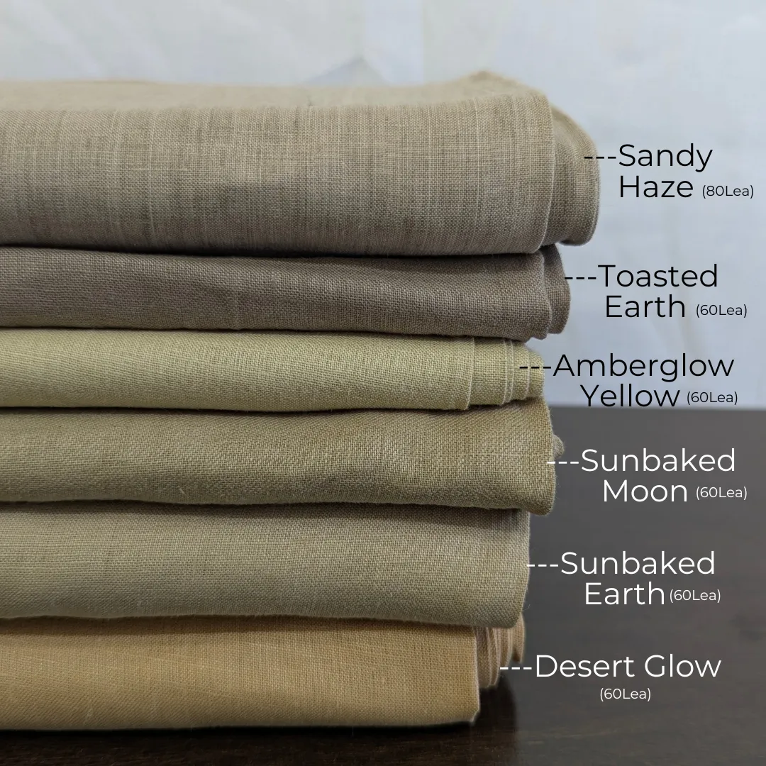 DUNE Linen Shirt for Men, 100% Linen, Natural Color Linen