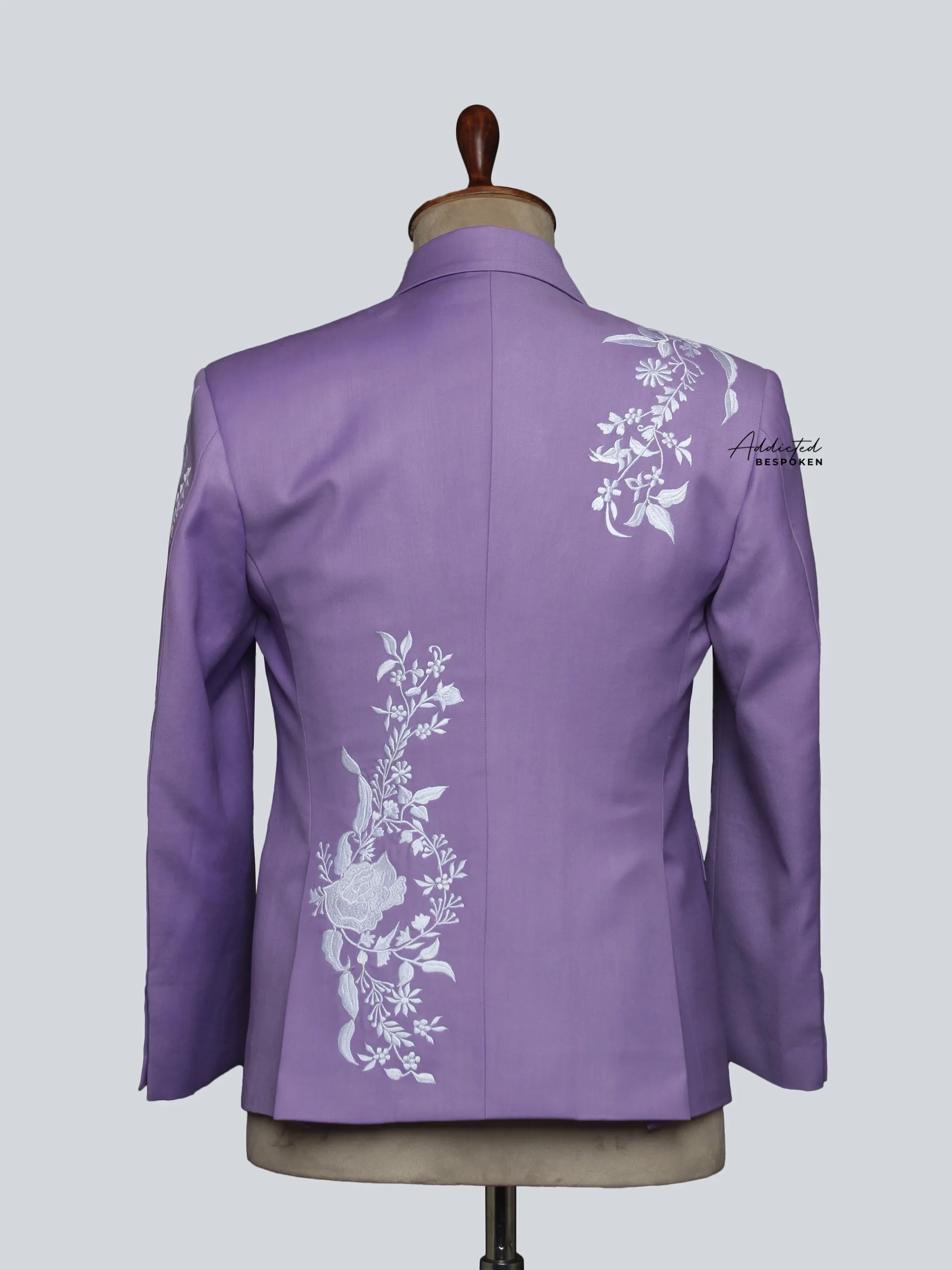 Ethereal Wedding Embroidered Suit