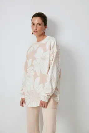 FLORAL PATTERNED SWEATER