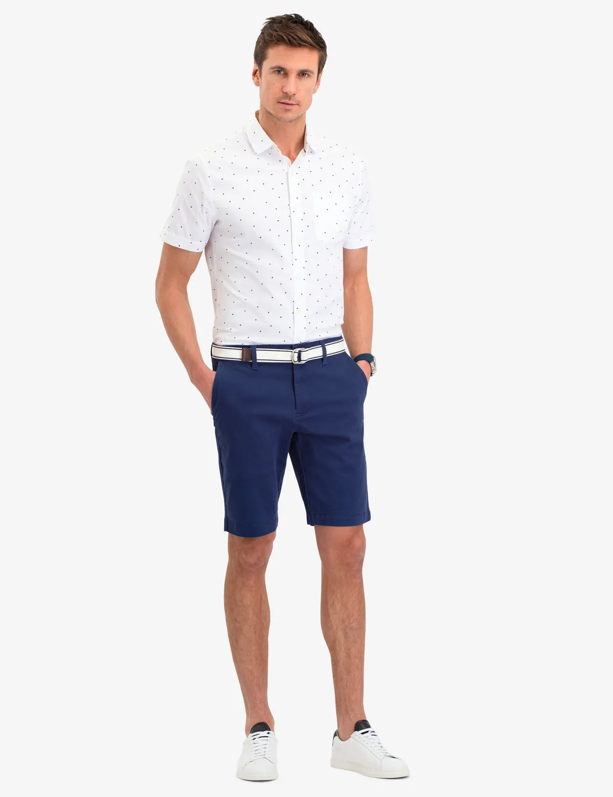 HARTFORD BELTED SHORTS