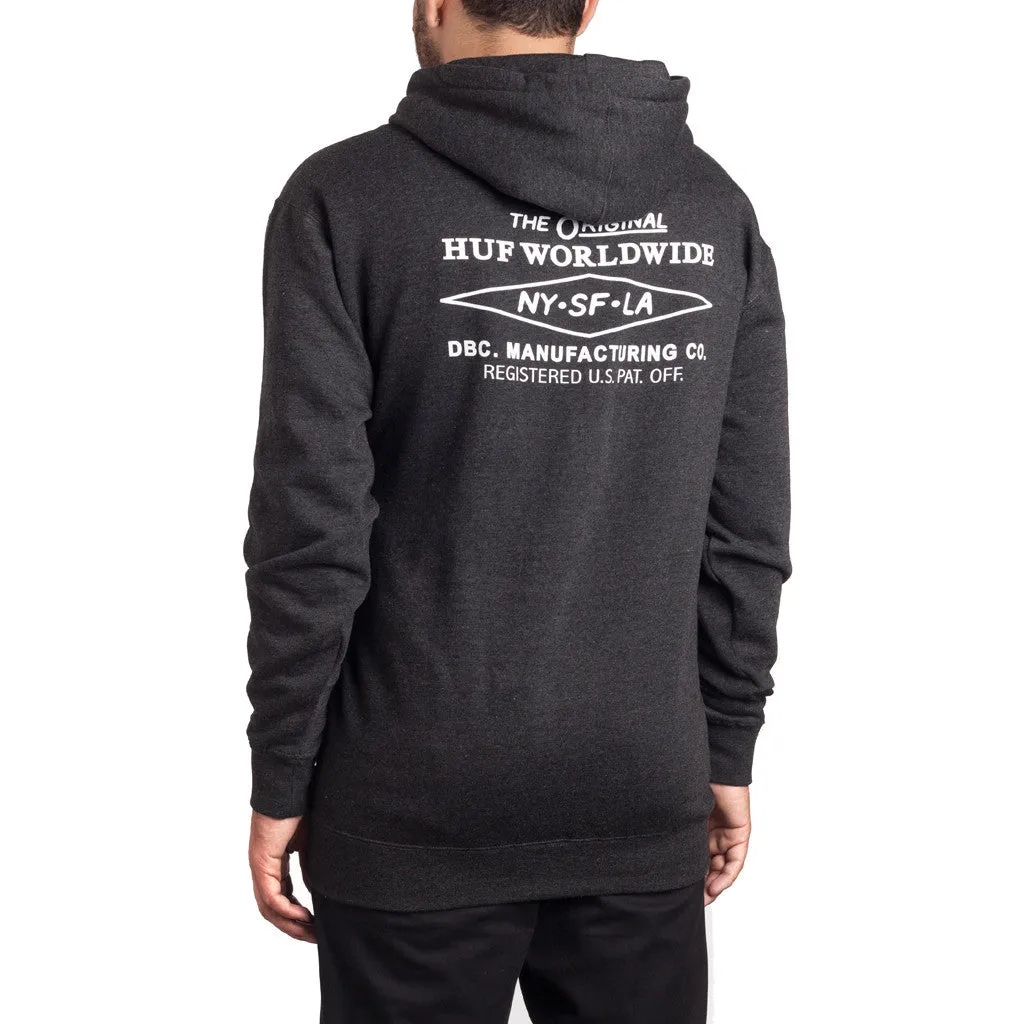 HERITAGE PULLOVER // CHARCOAL HEATHER