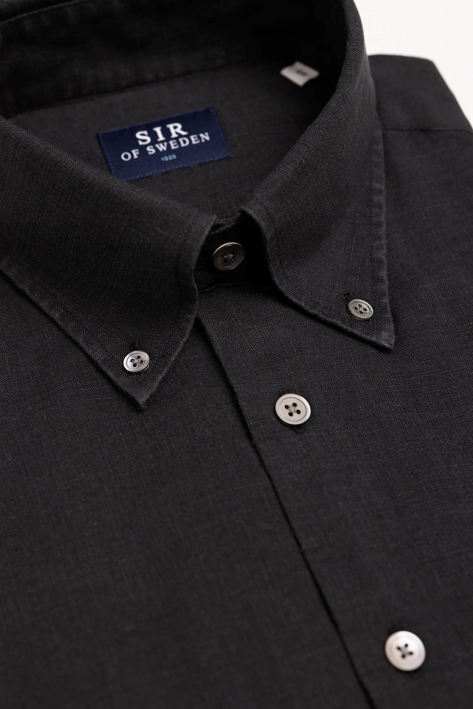 Jerry Black Linen Shirt