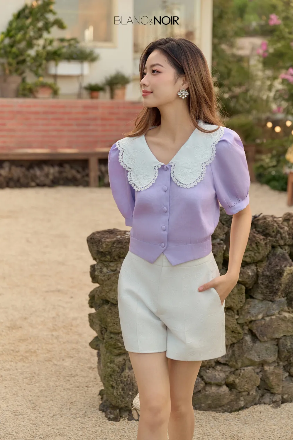 Key Taffeta Short