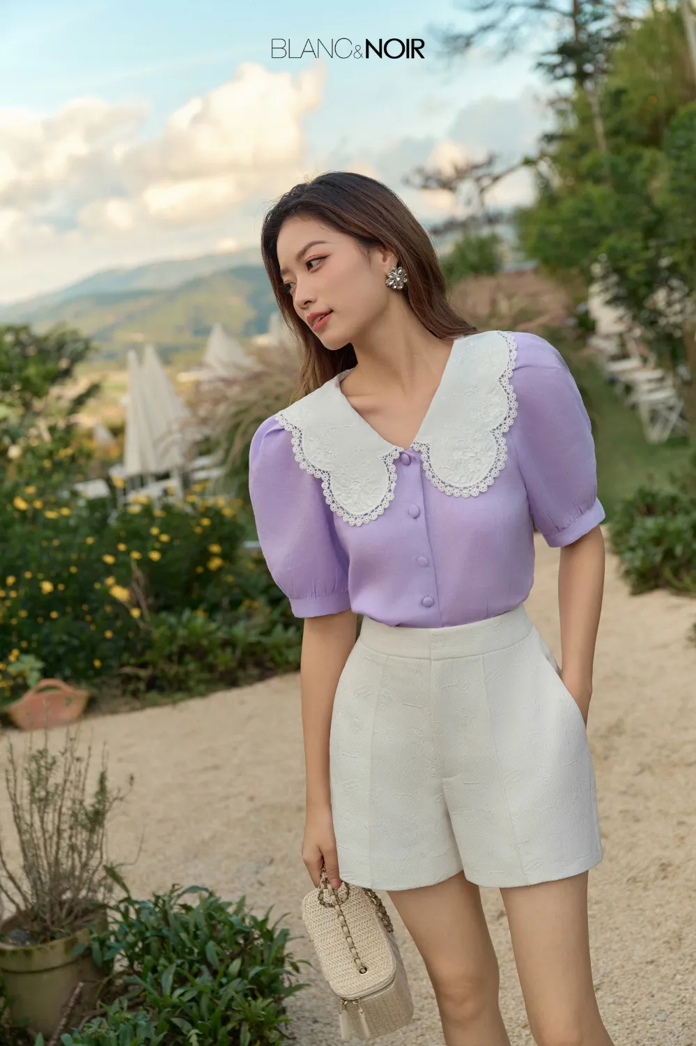 Key Taffeta Short