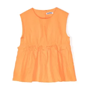 KINDRED Ruffle Trimmed Organic Cotton Blouse