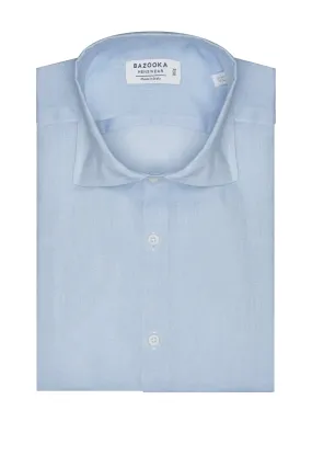 Light Blue Linen Shirt by Bazooka