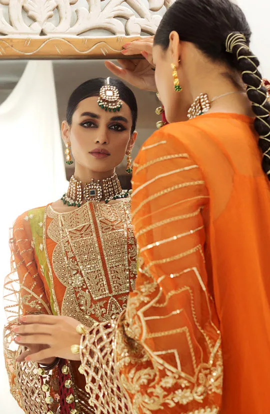 Long Kameez Trouser Dupatta Pakistani Wedding Dress