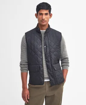 Lowerdale Quilted Gilet-Navy