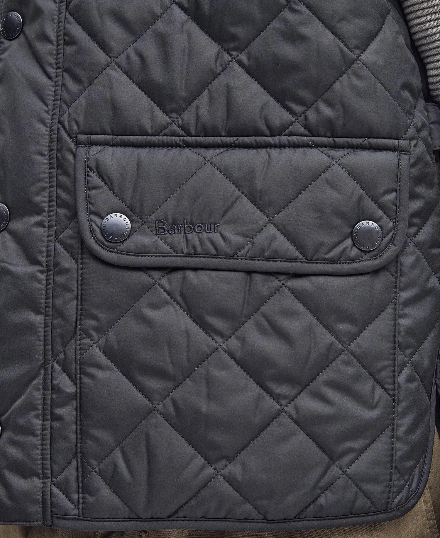 Lowerdale Quilted Gilet-Navy