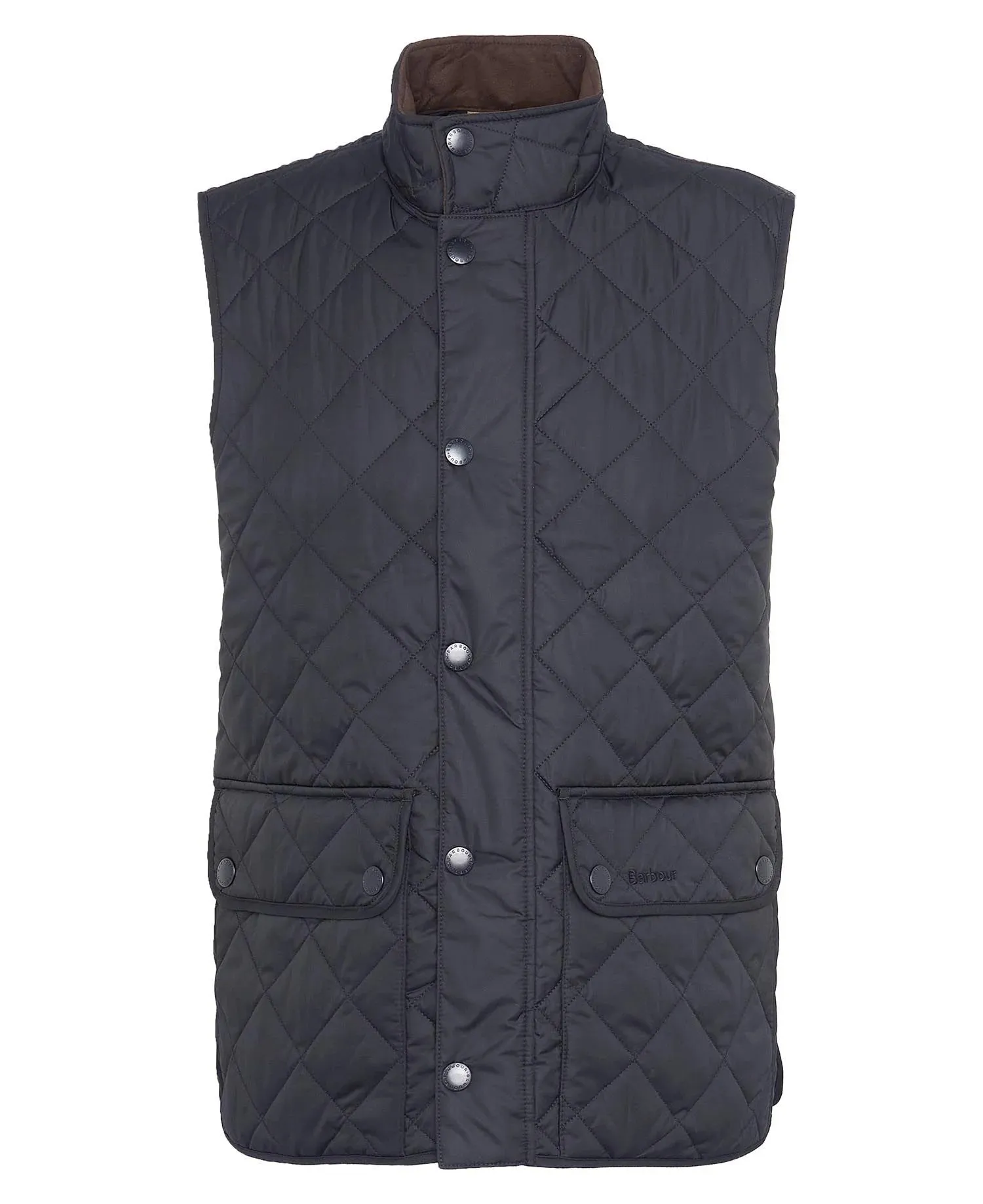Lowerdale Quilted Gilet-Navy