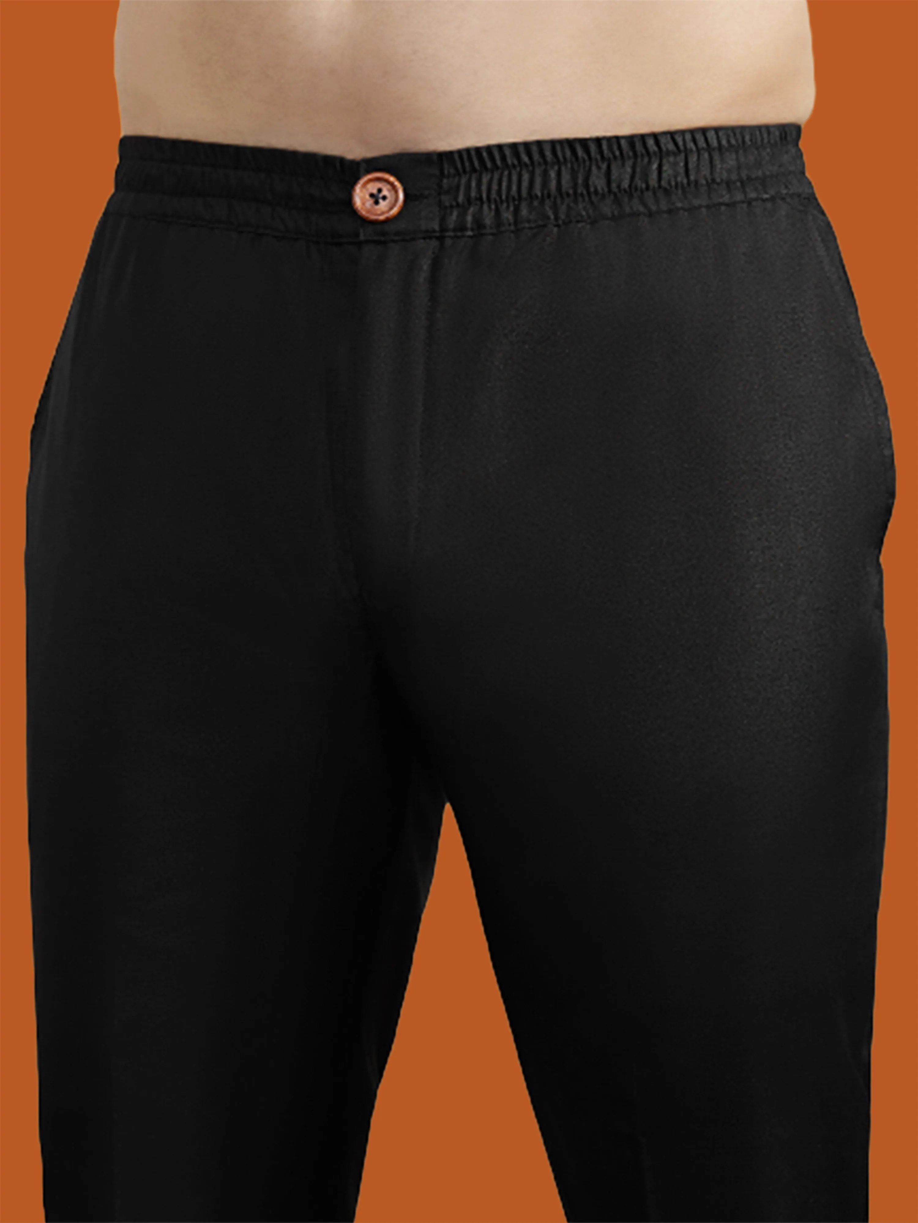 Men Multi Coloured Textured Bandhgala Trouser Set